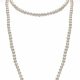 Collana Perle Piena Perlagione semisferiche 5½-6½mm