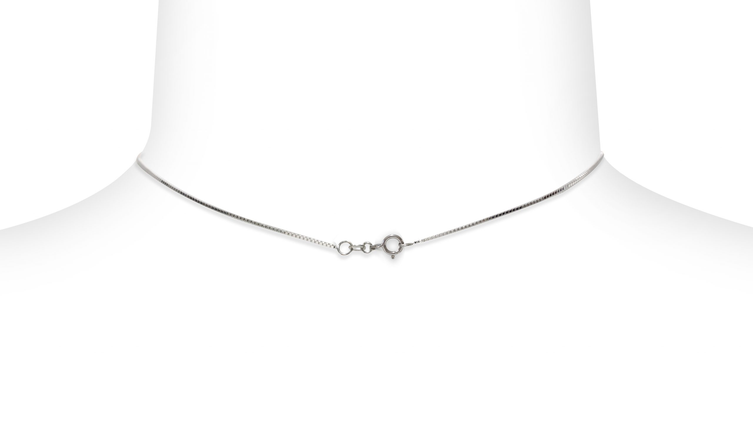Pendente con catena in Oro bianco 750‰ Diamanti ct 0,09 Perla Tahitiana 9-10mm lunghezza cm 42~