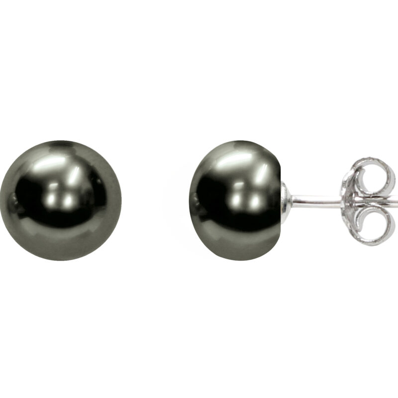 750‰ white gold earrings