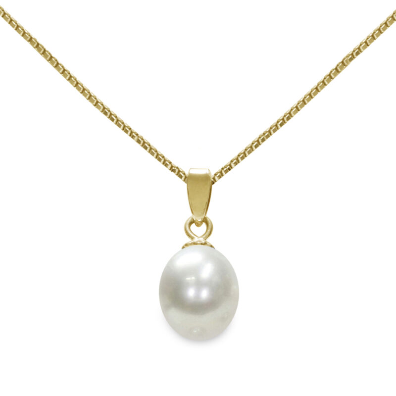 Pendente con catena Oro giallo 750‰