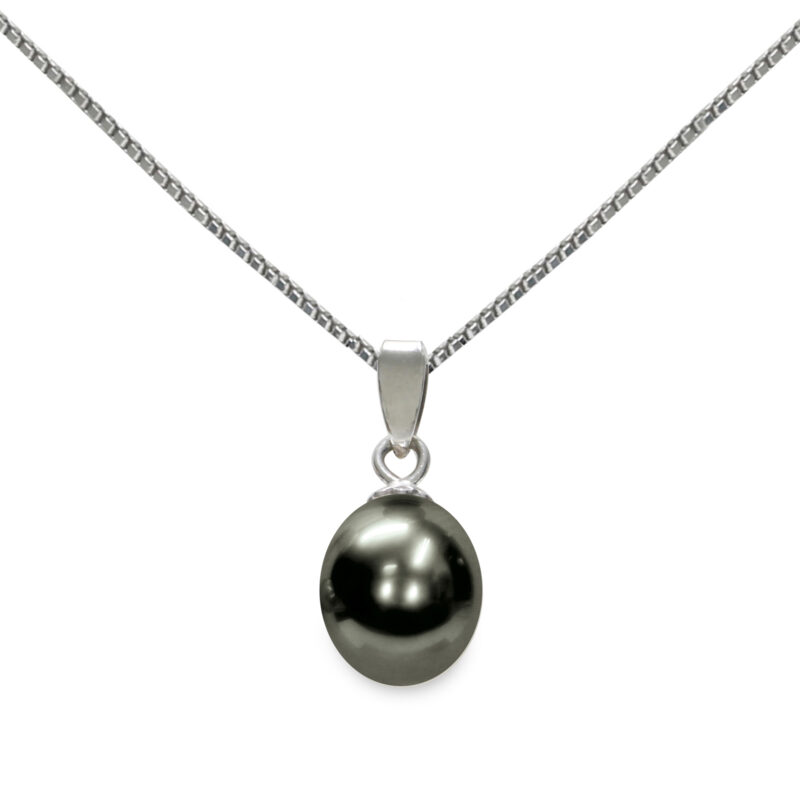 Pendente con catena Oro bianco 750‰