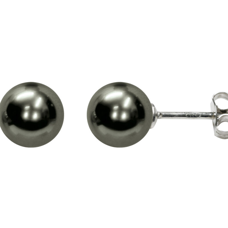 750‰ white gold earrings