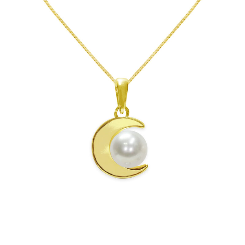Ciondolo con catena Argento 925‰ dorato