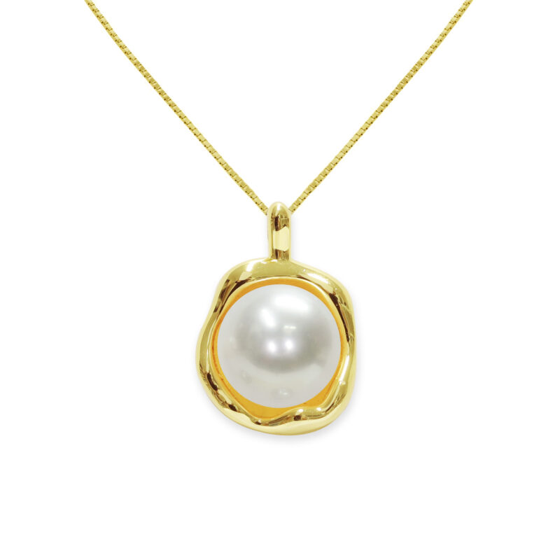 Ciondolo con catena Argento 925‰ dorato